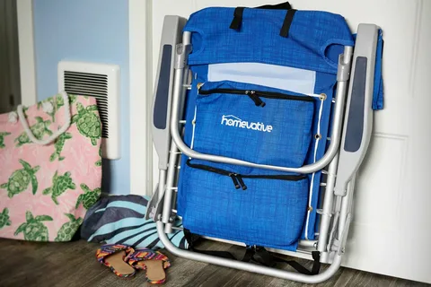 تصویر 4 از صندلی مسافرتی فلزی با اشغال فضای کمتر و استحکام بیشتر